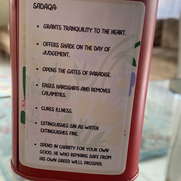 My Sadaqa Jar: Girl themed