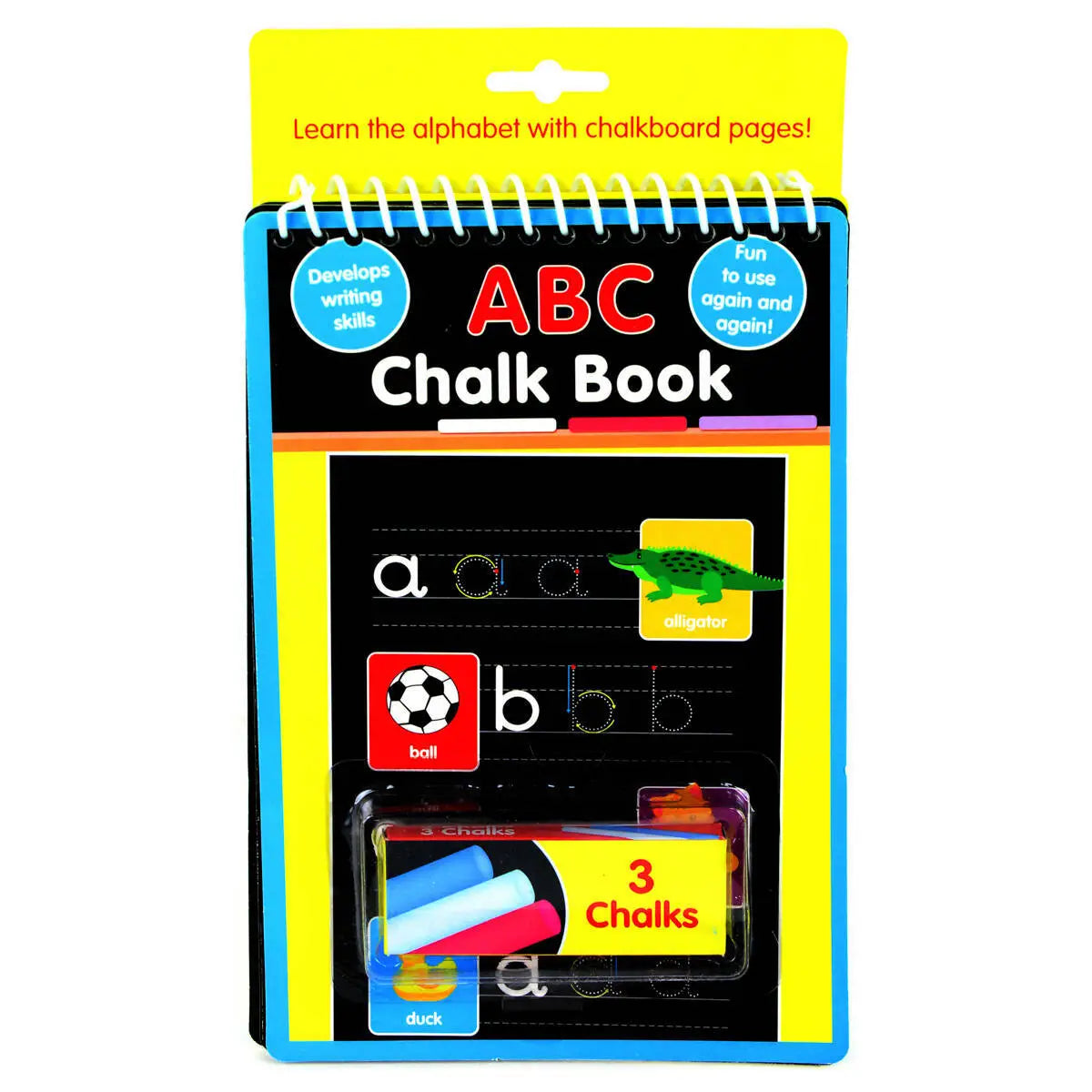 ABC Chalk Book: Develops Writing Skills