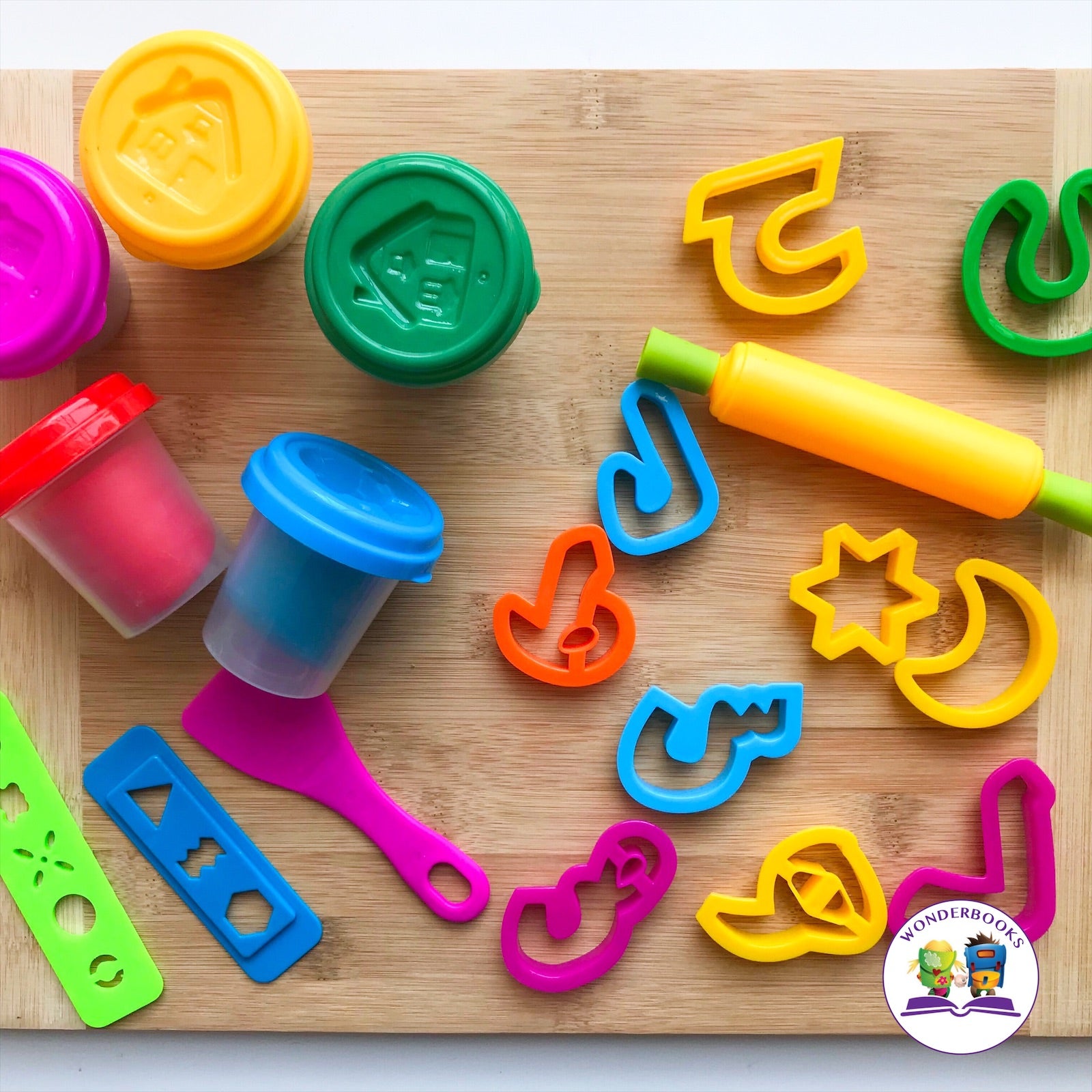 Play doh discount alphabet cutters