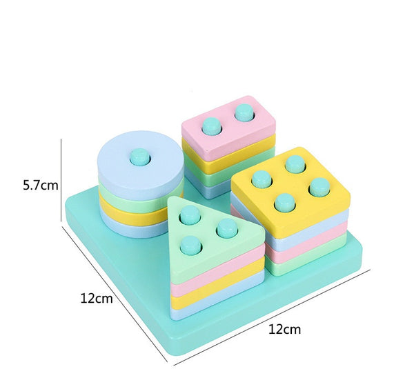 Pastel Shape Stacker