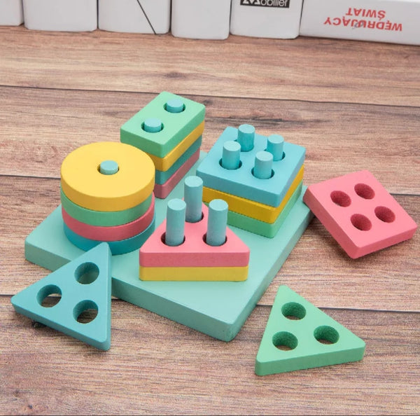 Pastel Shape Stacker