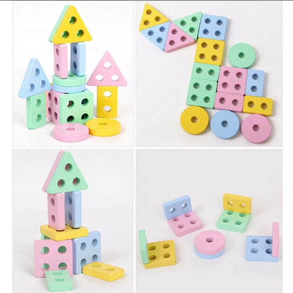 Pastel Shape Stacker