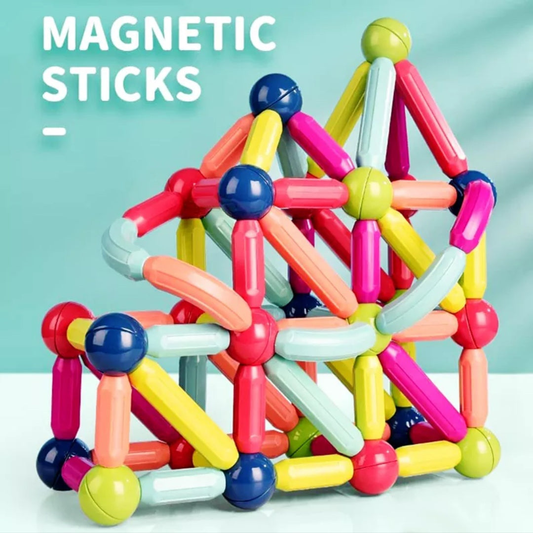 Magnetic Building Sticks - 25 Pcs