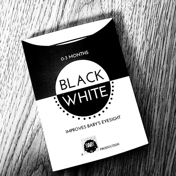 Black and White Picture Booklet: Improves Baby’s Visual Awareness