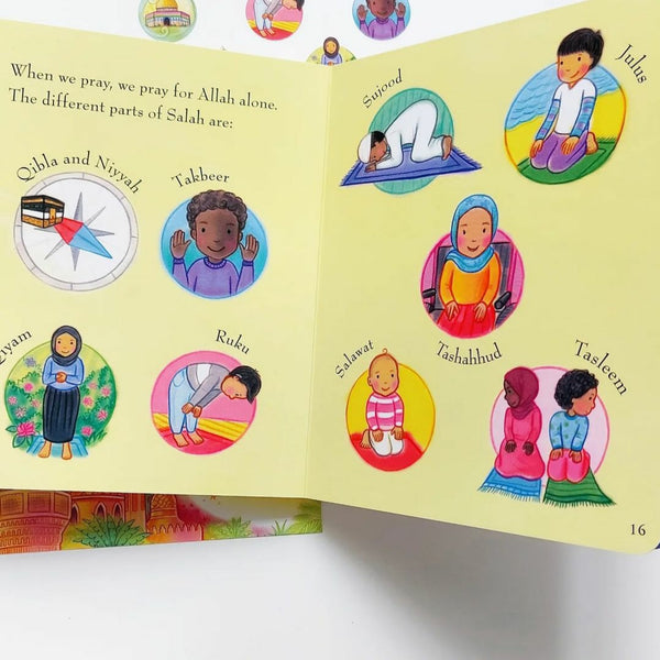 My First Book About Salah: Board Book