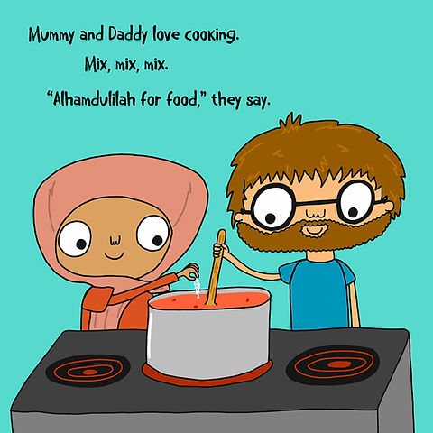 Musa & Friends: Say Alhumdullilah Board Book