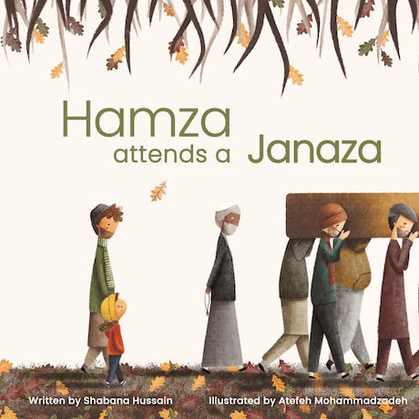 Hamza attends a Janazah