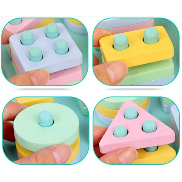 Pastel Shape Stacker