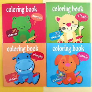 Colouring & Sticker Books