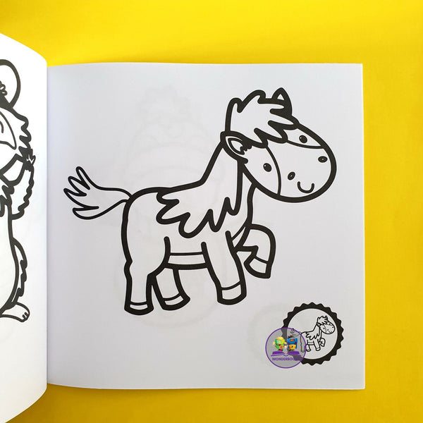 Colouring & Sticker Books