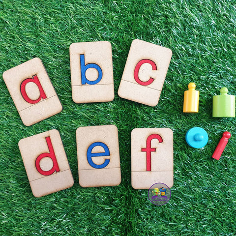 Alphabet Practice Felt Letters: Lower Case A to Z