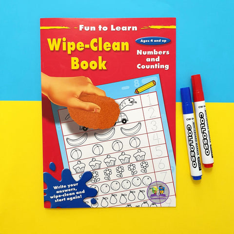Wipe-Clean Book: Numbers and Counting