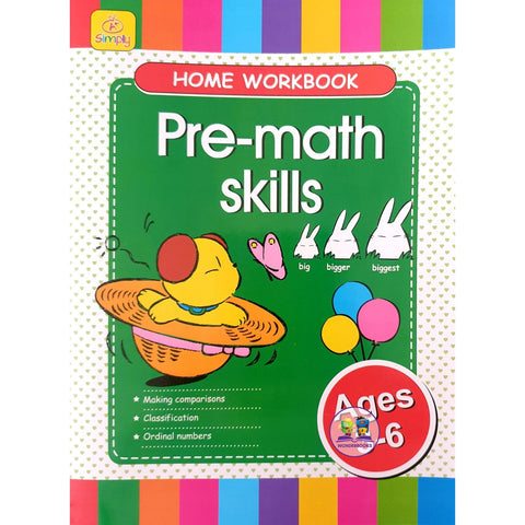 Home Workbooks: Pre-math skills