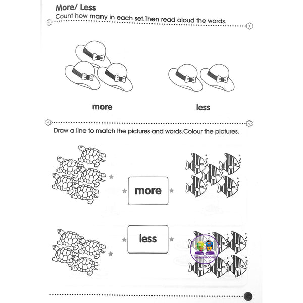 Home Workbooks: Pre-math skills